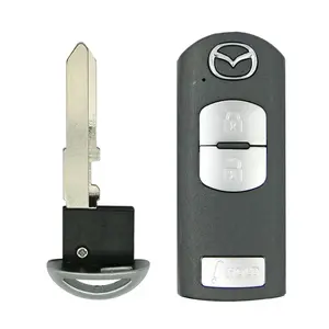 Mazda Smart Key Fob, 2012-2020 Compatibility, 3B Design, FCC# WAZSKE13D01, Part# KDY3-67-5DY, Car Accessories, Car Interior Accessory, Auto Parts Accessories