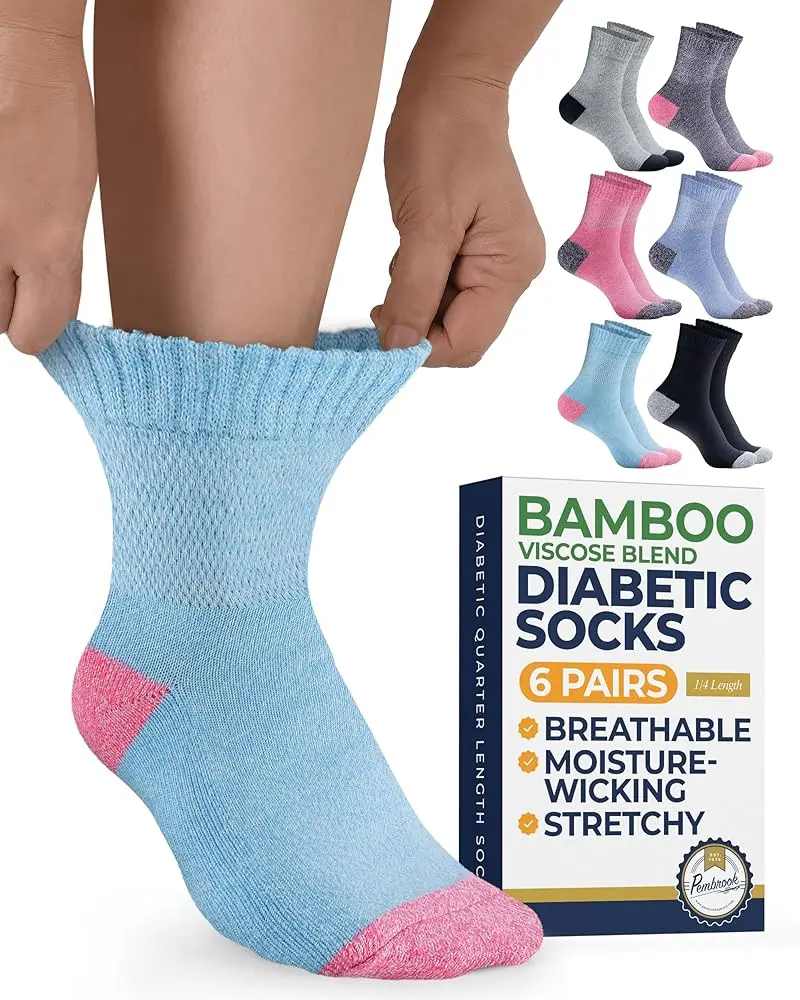 Heel-toe Accents - 6 Pairs