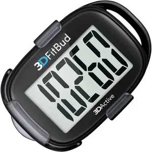 Simple Step Counter Walking Pedometer with Clip, Lanyard Accurate Fitness Tracker For Men,Women & Elderly Daily Exercise-A420S