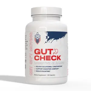 Alpha Elite Performance Gut Check - Natural Digestive Cleanse - Bloat Relief for Optimal Health - Dietary, Healthcare Supplement Magnesium