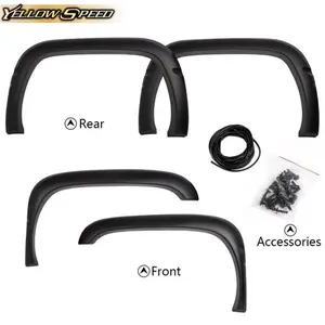 Textured Factory Bolt Fender Flares Fit For 1994-01 Dodge Ram 1500 2500 3500