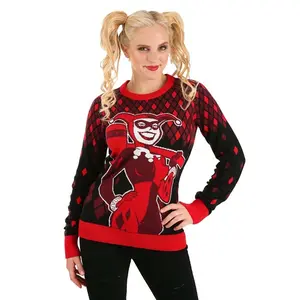Adult Harley Quinn Hammer Time Ugly Sweater