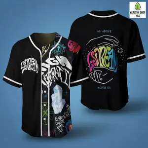 LSDream - High Vibrations Baseball Jersey shirt, Trending Shirt, Gift For Him