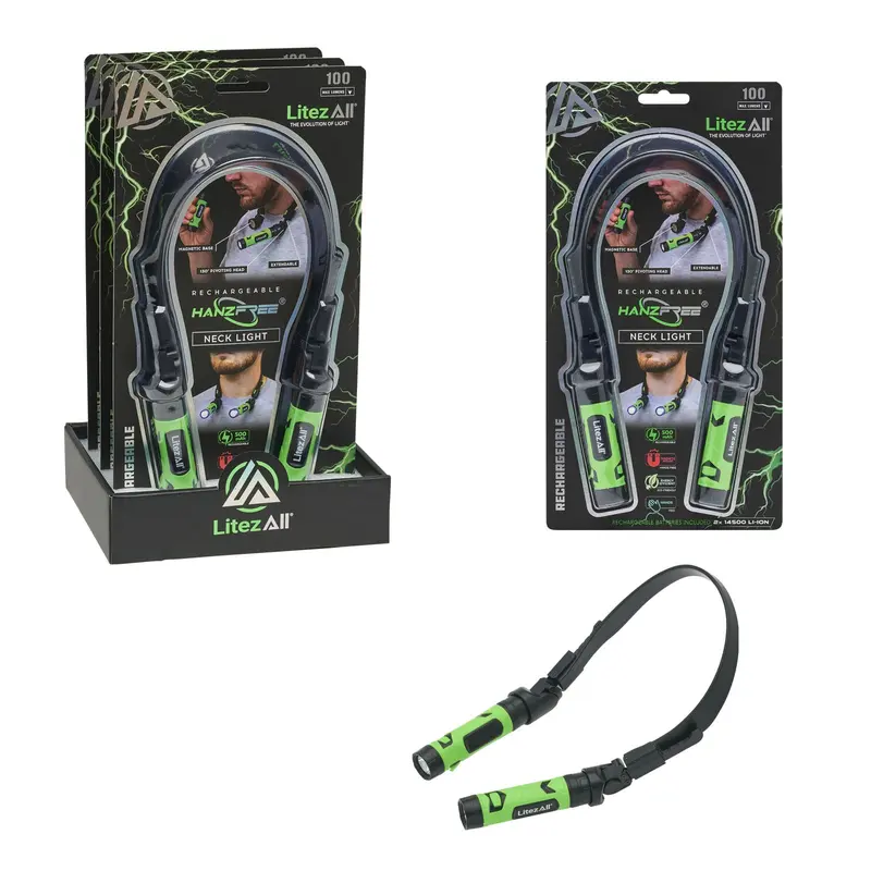 LitezAll® Rechargeable Hands Free Neck Light