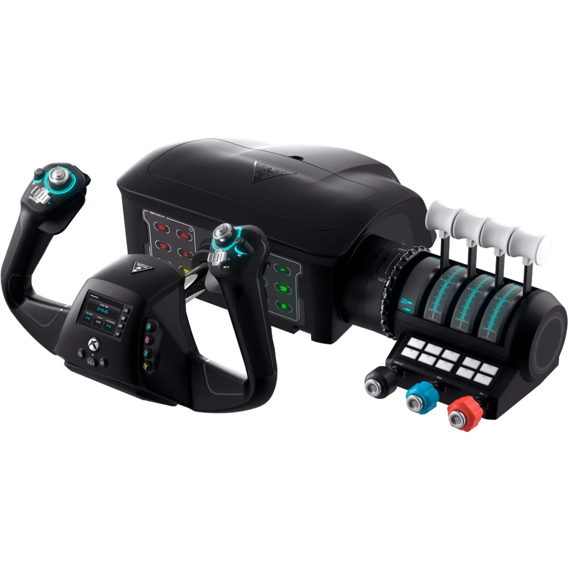 Turtle Beach - VelocityOne Flight Universal Control System for Flight Simulation on XBOX Series X  S, XBOX One and Windows PCs - Black