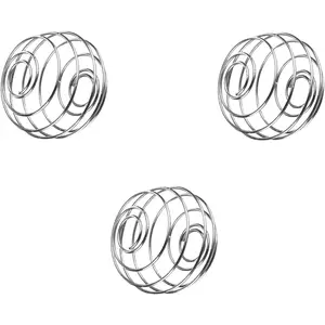 3pcs Stainless Steel Spring Balls Shaker Cup Balls Mixing Wire Whisk Balls Protein Mixing Balls for Shaker Cup Mixer