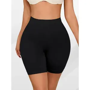 High-waisted tummy-revealing short yoga pants, highly elastic and breathable sports shorts, workout running outer base pants