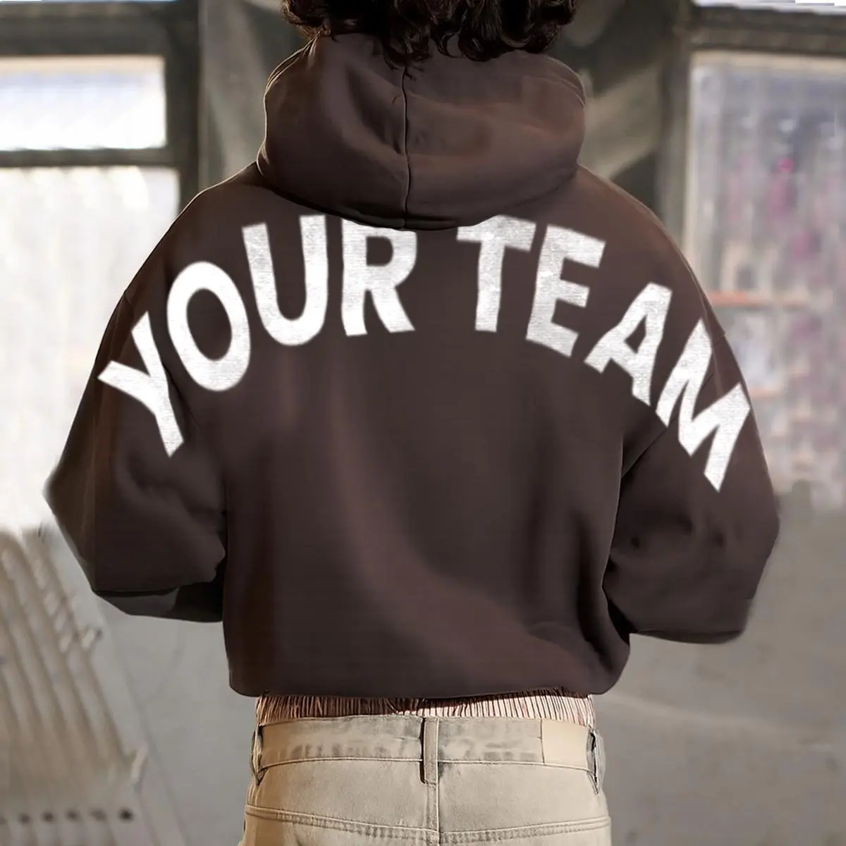 Customizable Your Team Hoodie Custom Sports Mom Sweatshirt Personalized Team Mom Sweater Or Hoodie Back Lettering Front Logo