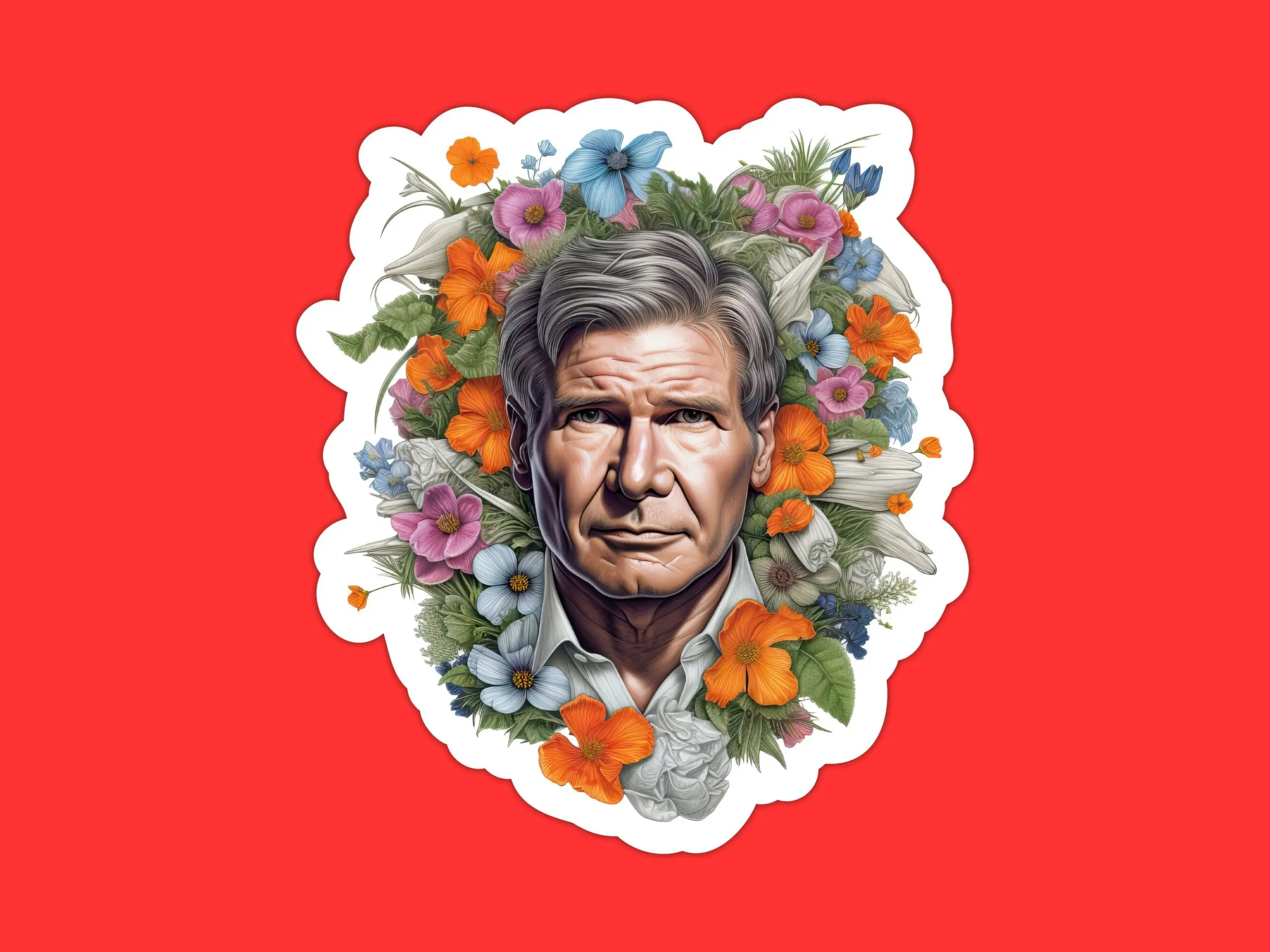 Harrison Ford Sticker - TikTok Shop