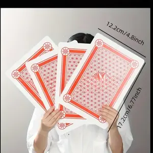 Extra Large Playing Cards 54pcs Set Huge Wedding Large Model Poker Quadruple Poker 17.2cm x 12.2cm Cards