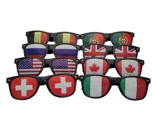 National Flag Party Sunglasses Novelty Glasses for Sports Fans and Celebrations