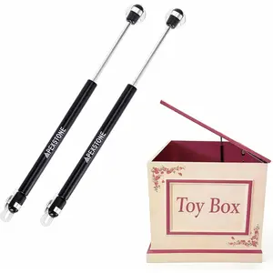 Soft Close Slow Closing Safety Hinges Set of 2, Prevent Finger Pinch for Toy Box, Toy Chest, Storage Bench and Wooden Chest