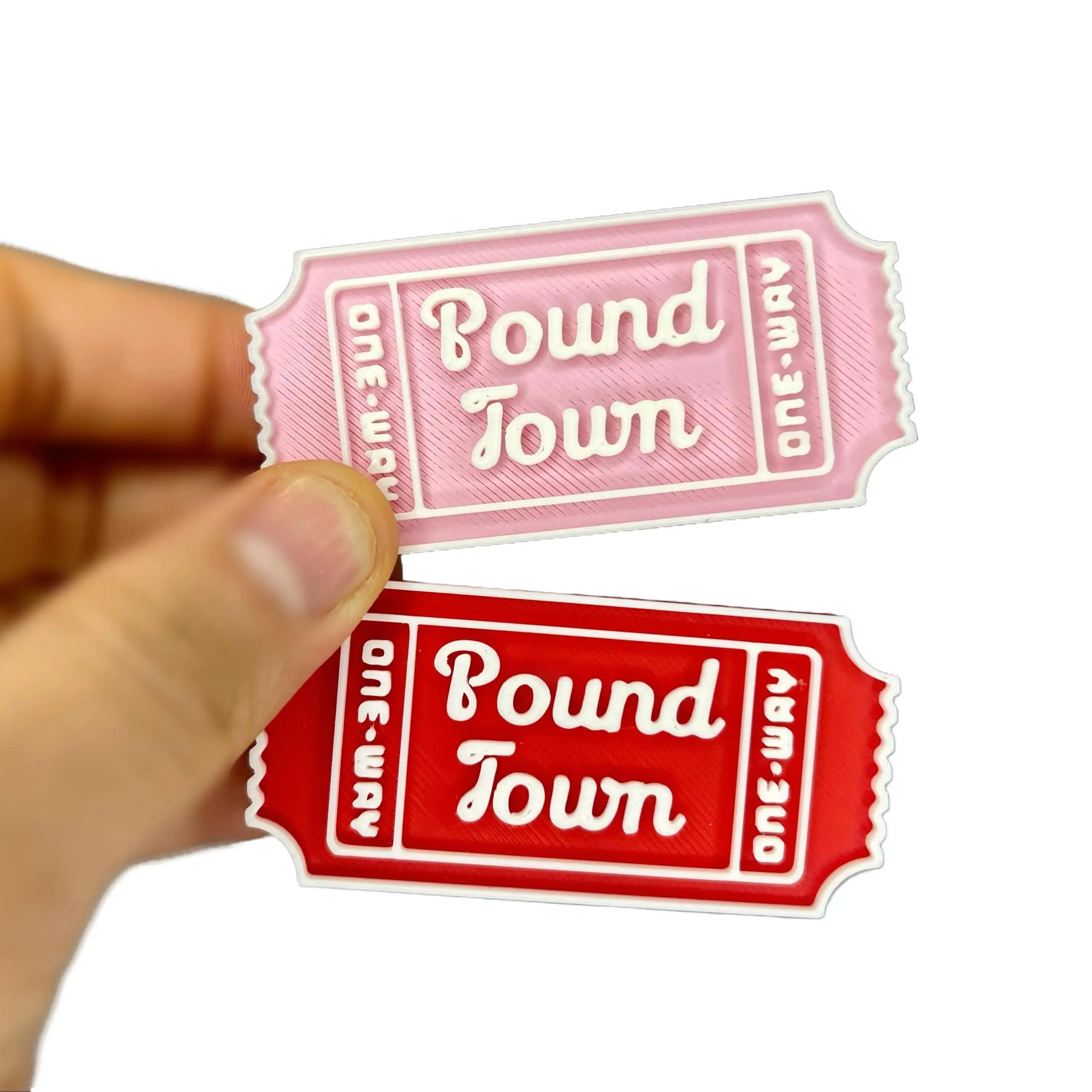 Pound Town Ticket  | Valentine's Gift | One way ticket | Funny gag Gift | Gift for him | Gift for her | Anniversary Gift | Birthday gift | Bridesmaids Gift |