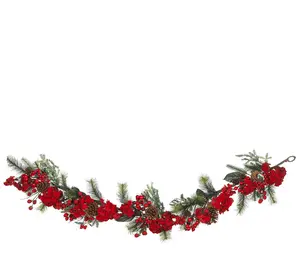 Hydrangea Garland by Nearly Natural