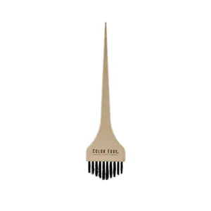 Color Edge Bamboo Angled Tint Brush | Eco-Friendly Biodegradable Hair Coloring Brush