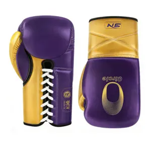 BN Professional Drawstring Boxing Gloves For Adult Men And Women, Suitable For Muay Thai And Sanda Combat Training, Made Of Microfiber Leather, Boxing Equipment
