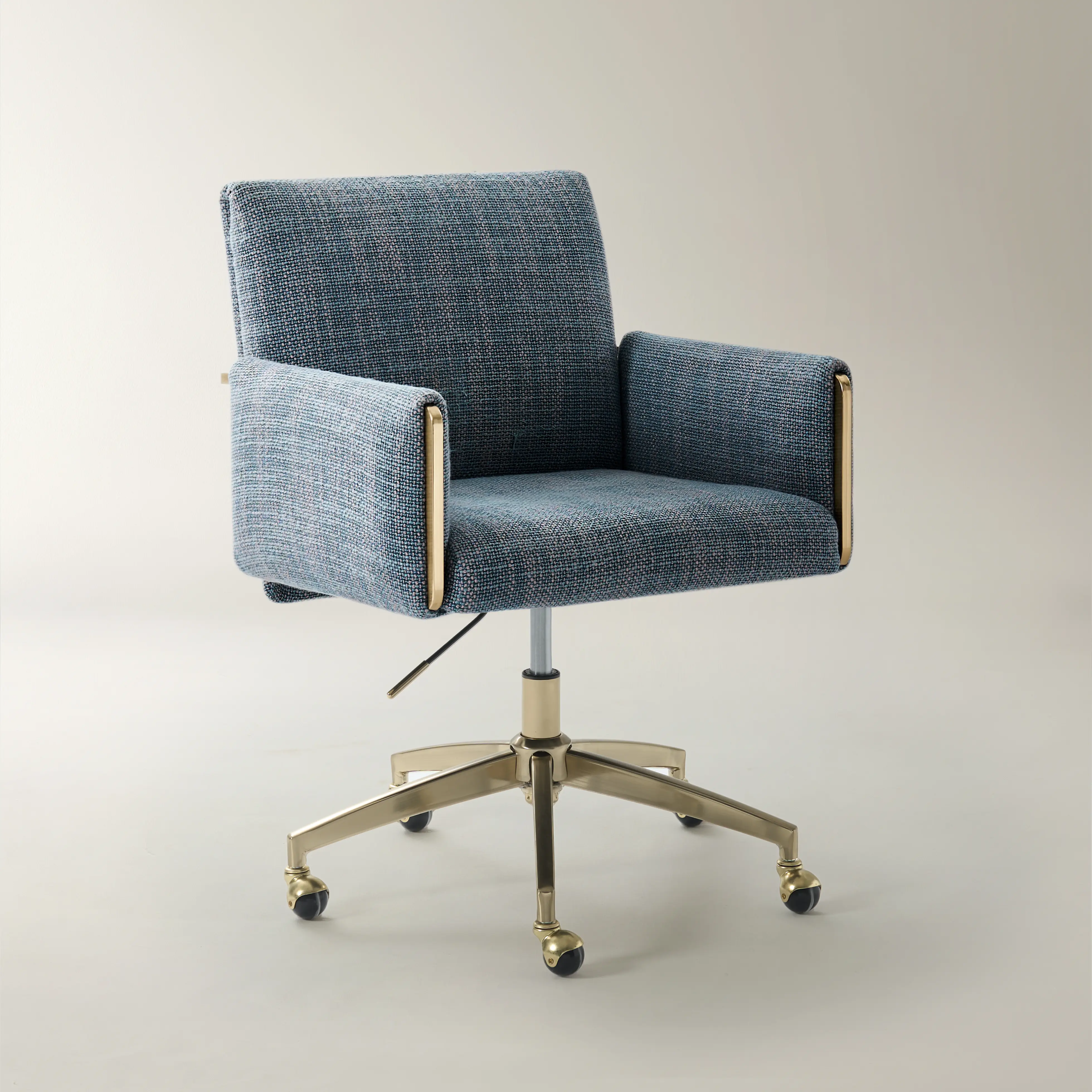 Lucia Desk Chair - Peacock