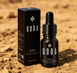 GODA For Her Pheromone Perfume Oil for Women, Long-Lasting Jasmine & Rose Floral Scent, Enchanting Sweet & Spicy Aroma, Vegan Cruelty-Free Feminine Fragrance, Portable Travel Size, Ideal for Dates & Daily Wear 15ml