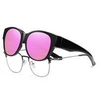 Black Frame Pink Lens