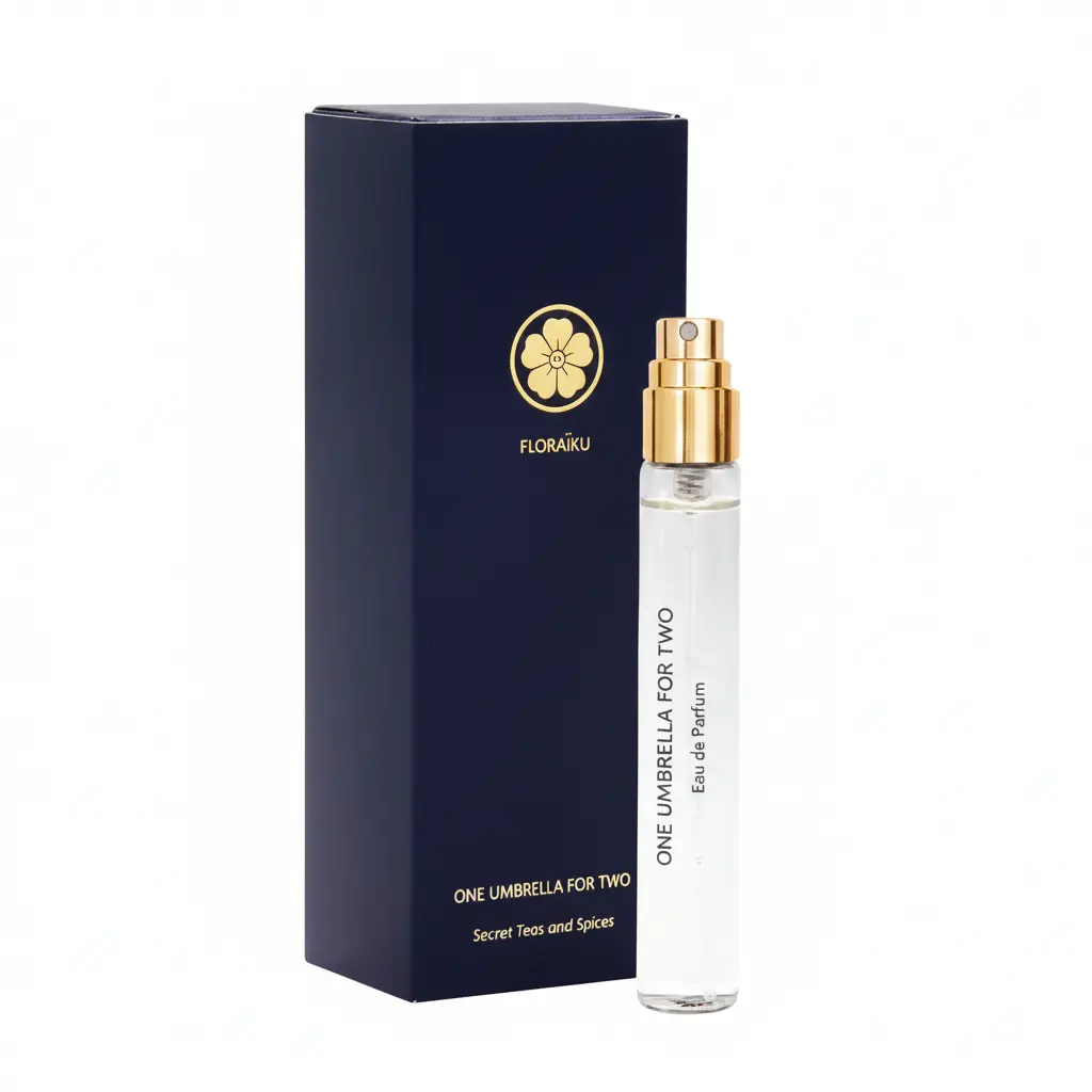 Floraiku One Umbrella For Two for Unisex Eau de Parfum Travel Spray, 0.33 Ounce