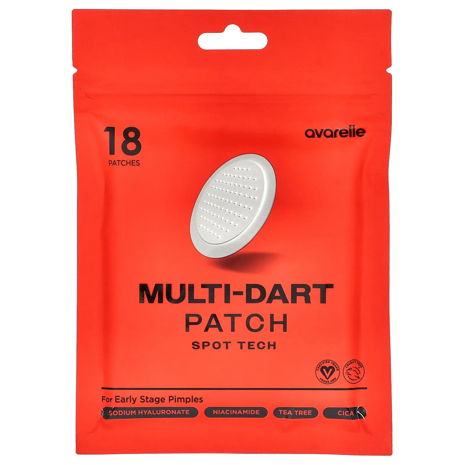 Avarelle Multi-Dart Patch, Spot Tech , 18 Patches | HSA/FSA Eligible