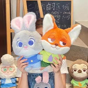 Cute Plush Toy Rabbit Fox Crazy Animal Doll, Soft Stuffed Animal Toys for Kids, Adorable Playthings for Children