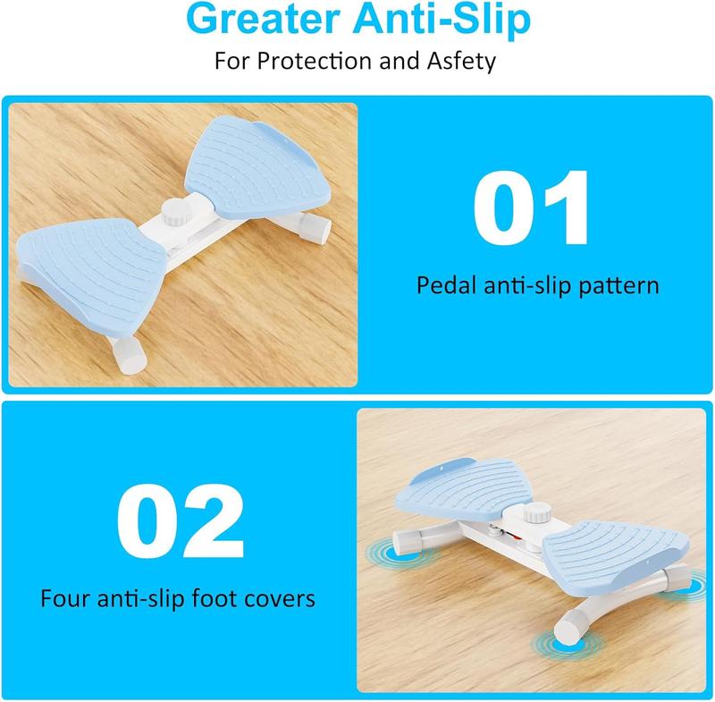 Waist Twister, Waist Twister Ab Machine with 300 lbs Weight Capacity Anti-Slip Twist Board | Noiseless, Non-Slip + Resistance Bands | Waist Sculptor – Perfect for Home Gym Daily Exercise