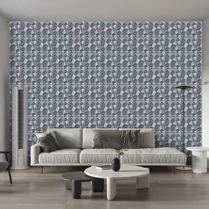 3D Diamond Textured Wall Panel, Self Adhesive Wall Sticker, Wall Decor for Living Room, Lobby, Bedroom, Hotel, Office, Game Room, TV Backsplash