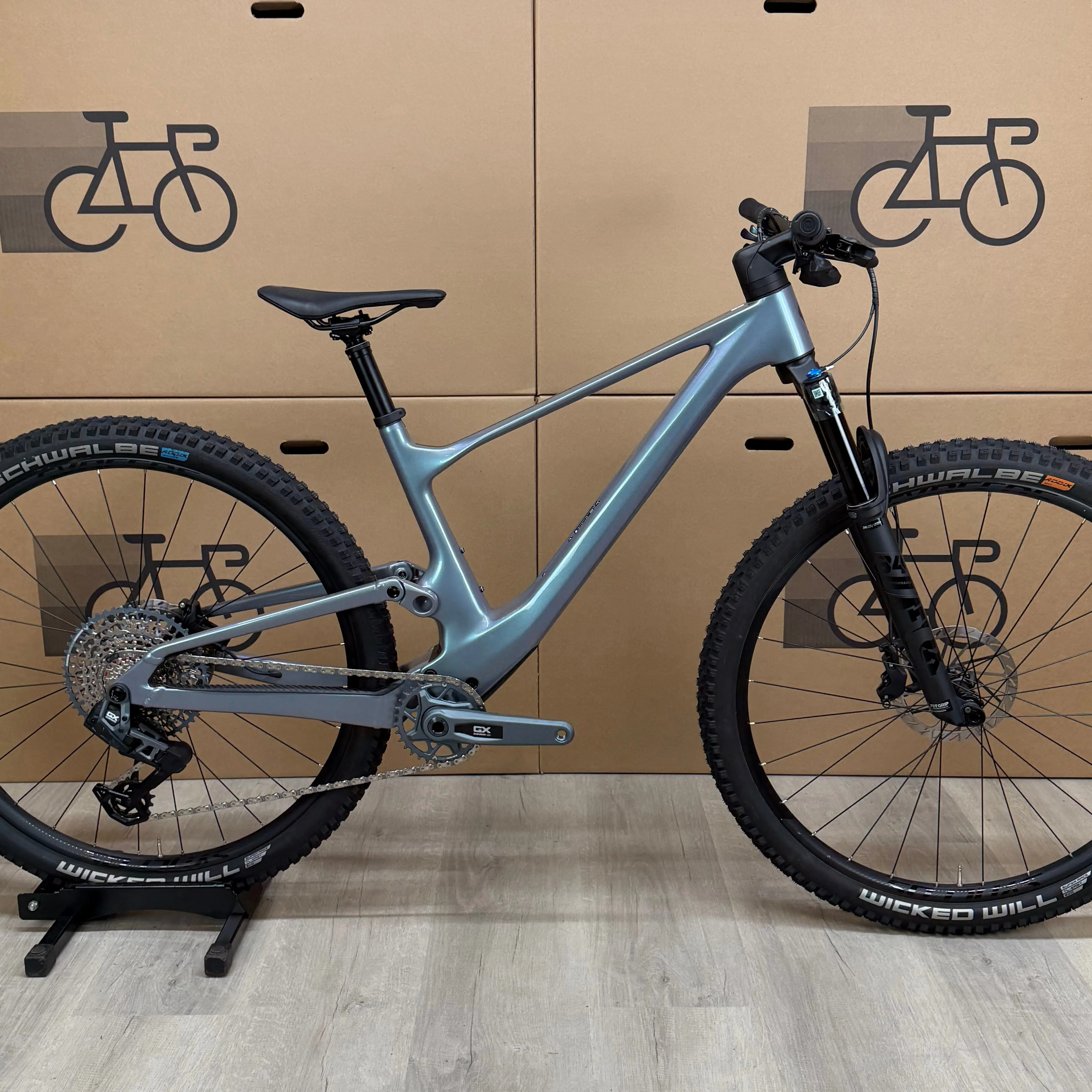 Demo Scott Spark 920 TR, GX Eagle AXS, Carbon Fiber Mountain Bike, Medium