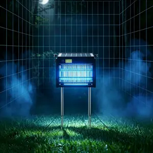The new solar outdoor mosquito-killing lamp saves electricity and worry-free. It can be protected at any time in the countryside, courtyards, camping, fishing, and picnics. The most romantic gift to protect your family Portable
