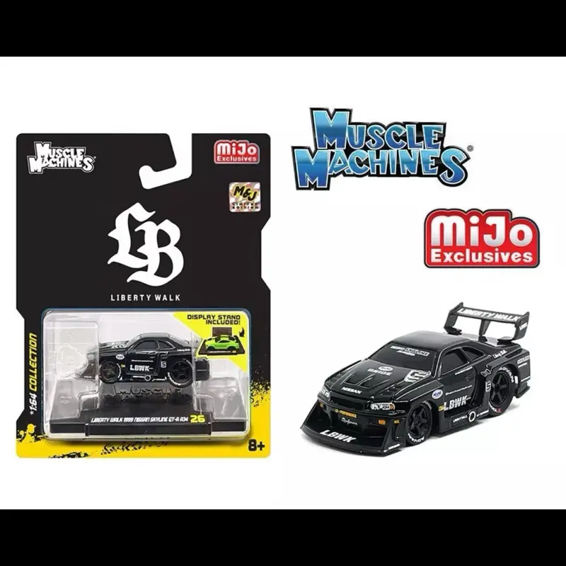 Muscle Machines 1:64 Diecast Car Assortment