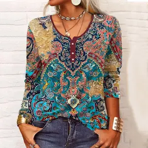 Retro Floral Button-Up Top Retro Floral Button-Up Top