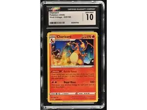 2020 Pokemon #025/185 Charizard Vivid Voltage CGC 10