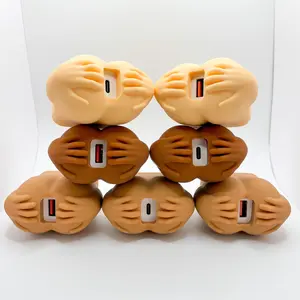 The Cheeky Chargers 2-Pack - USB A & USB C - 20W Fast Charging - Soft Silicone - Pack of 2 - Cellphone Charger - Life Filled with Laughter