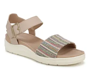Dr. Scholl's Strappy Sandals - Time Off Sky