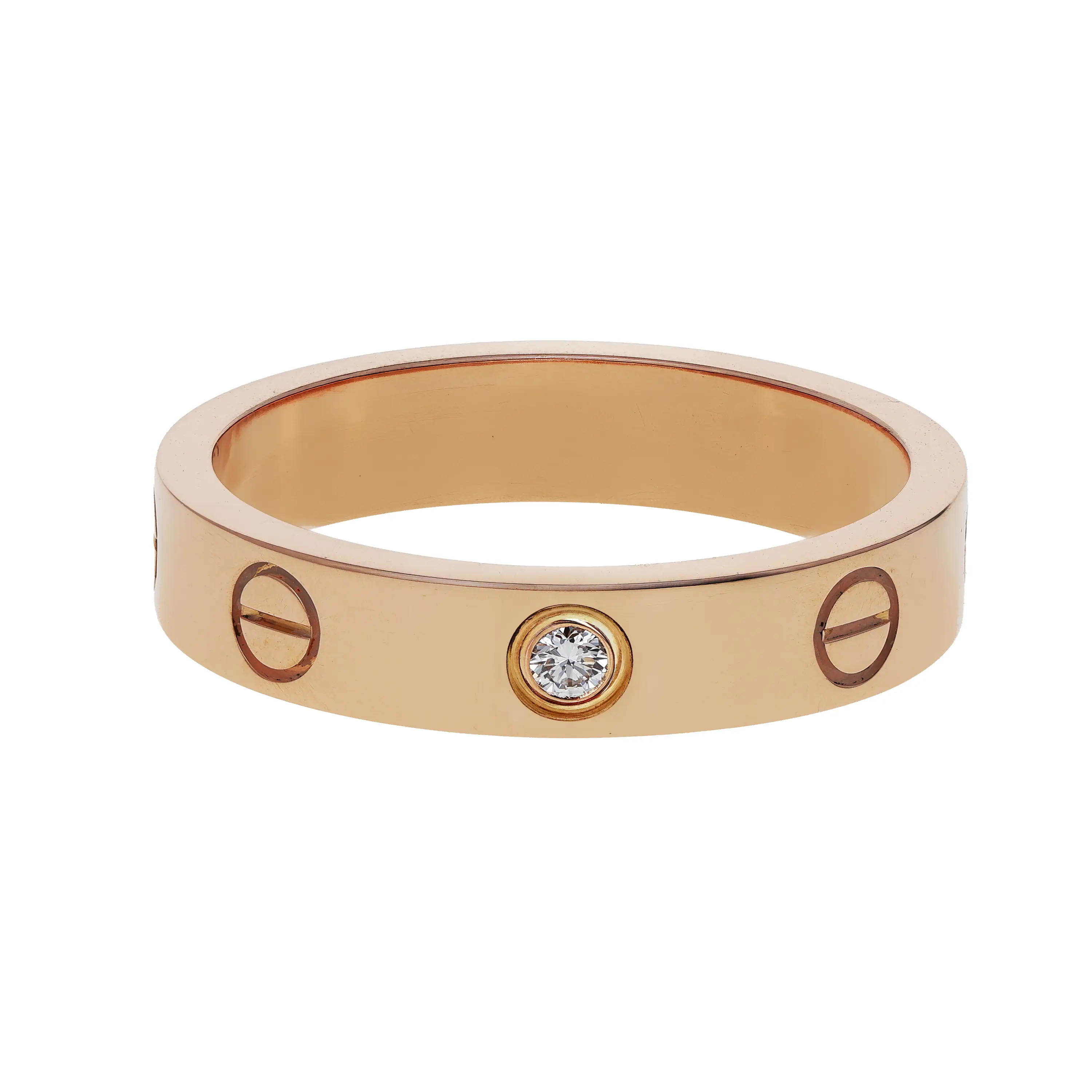 Pre-owned Cartier Love Ring Size 52
