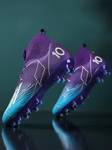 Men's Sports Football Shoes, Sports Lace Up Soccer Shoes, Football Cleats, Football Boots, Training Shoes for All Seasons