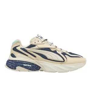 PUMA Mens Fade Nitro Lace Up Sneakers Shoes Casual - Beige