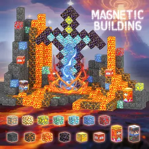 150/100pcs Magnetic Building Blocks Construction Set | Creative Magnetic Blocks | STEM Montessori Sensory Toys for Toddlers 3+ | Large Safe 3D Magnetic Cubes | Christmas & Birthday Gift Box for Kids