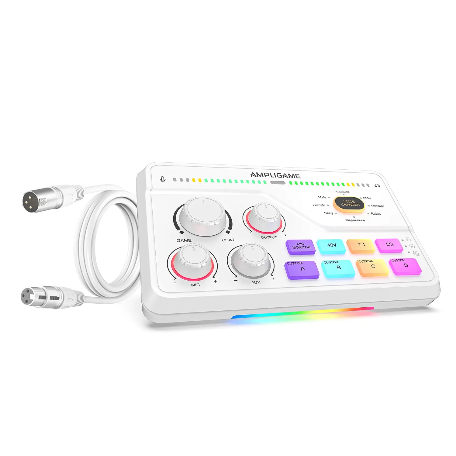 White (with XLR Cable)