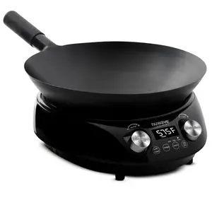 Nuwave Mosaic Precision Induction Carbon Steel Wok Nuwave Mosaic Precision Induction Carbon Steel Wok