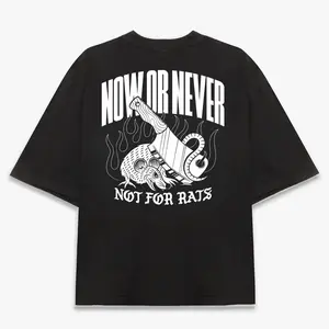 Not For Rats Oversize Graphic Tee