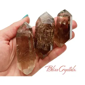 1 Large DT Smoky Quartz Point, Polished Crystal #SW21