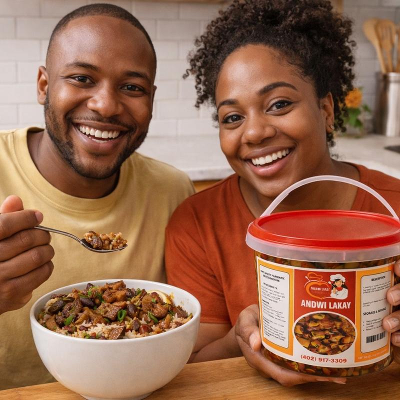 Pwodwi Lakay Store Set Andwi k Vyann kochon sale (pack of 2)