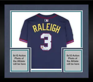 Framed Cal Raleigh Seattle Mariners Autographed 2025 MLB Home Run Derby Nike Elite Jersey with "2025 HRD Champ" Inscription - Limited Edition of 25 - Fanatics Authentic Certified