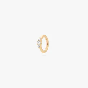 Studs 5mm Stacked CZ Clicker