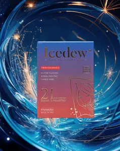 Icedew Shower Fresh Deodorant for Men 21 Days with Fresh Fragrance, No Pore Filming, Infused with Chinese Herbs, Made in FCC