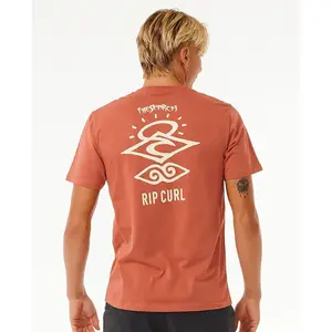 Rip Curl - Search Icon Tee - Terracotta