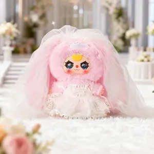Baby three Lovely Wedding 400% Series Blind Box |Kawaii Bunny Collectible | Town Theme Decor+Emotional Companion