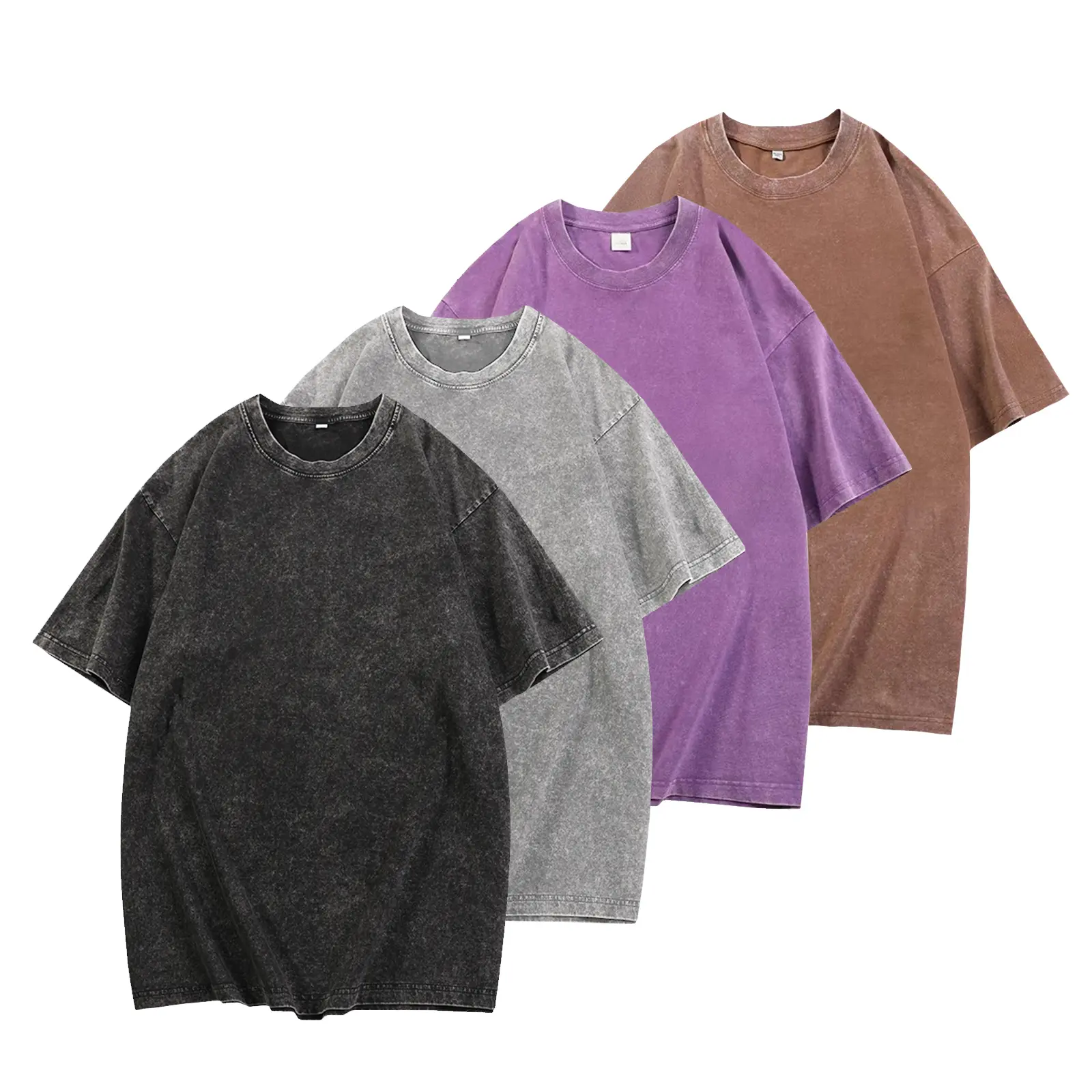 Black + Gray + Coffee + Purple